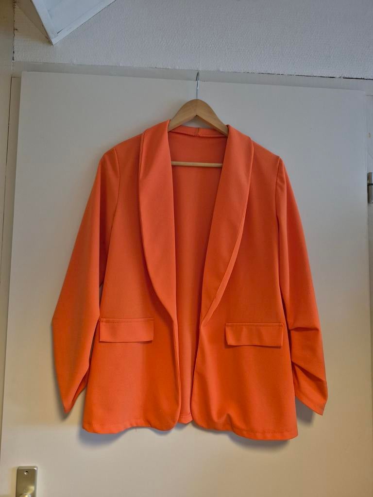 Oranje Blazer - Maat S/M, Ophalen of Verzenden, Gedragen