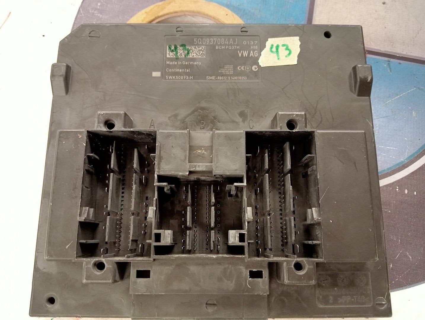 vw golf 7 audi a3 8v seat bcm boordnet module 5q0937084aj, Gebruikt, -, Volkswagen, -