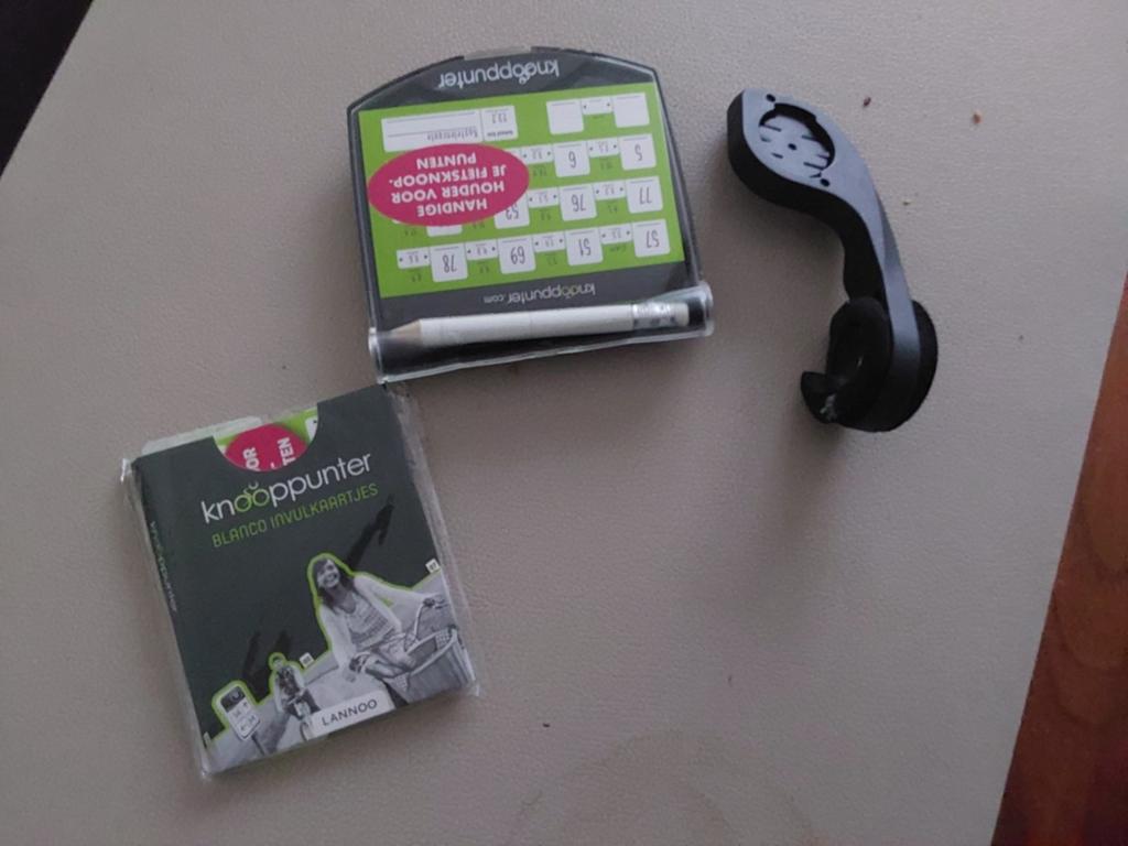 Knooppunter fietsrouteplanner met houder en blanco kaarten, Ophalen of Verzenden, Zo goed als nieuw, Knooppunter
