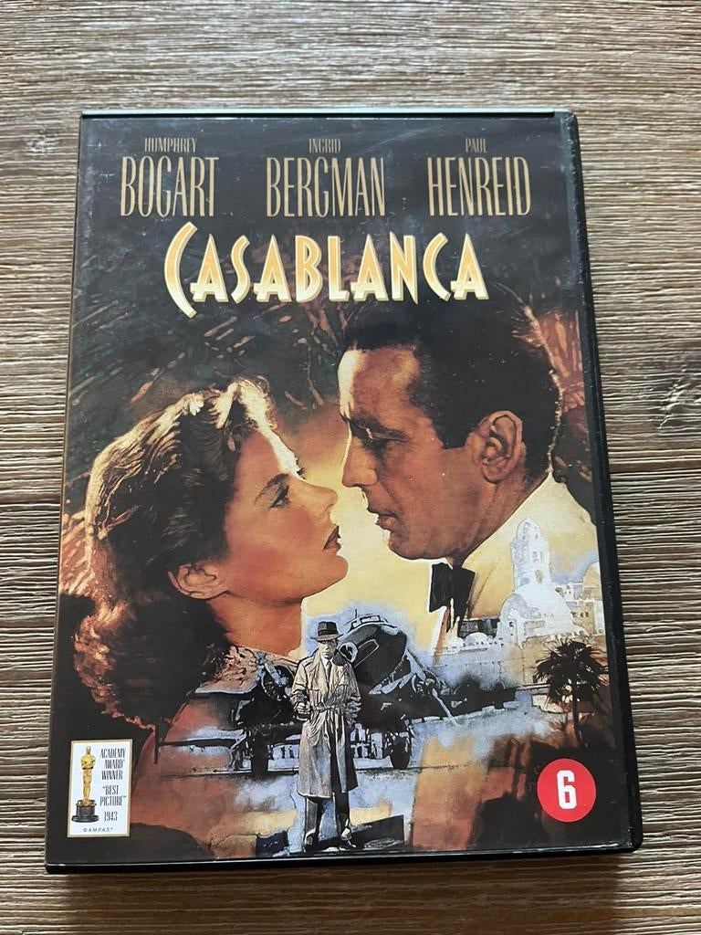 Casablanca - 1942, Vanaf 16 jaar, Ophalen of Verzenden, 1980 tot heden, Zo goed als nieuw