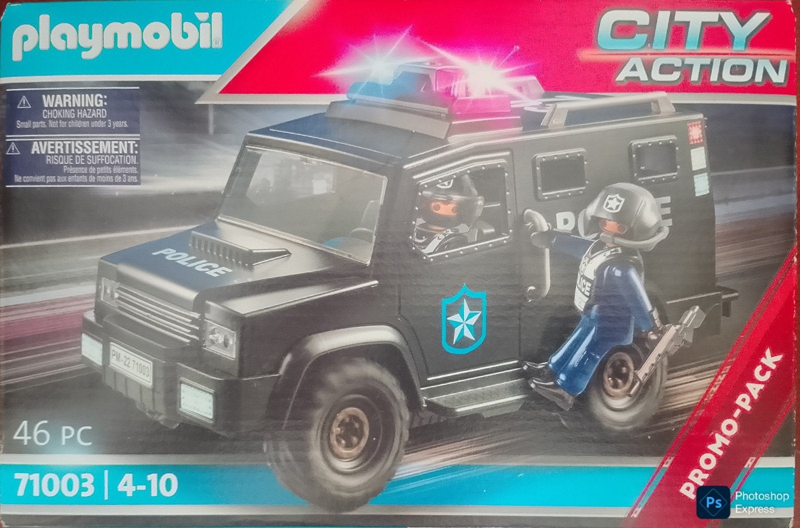 City Action SWAT-Team 71003, Kinderen en Baby's, Speelgoed | Playmobil, Ophalen of Verzenden, Zo goed als nieuw, Complete set