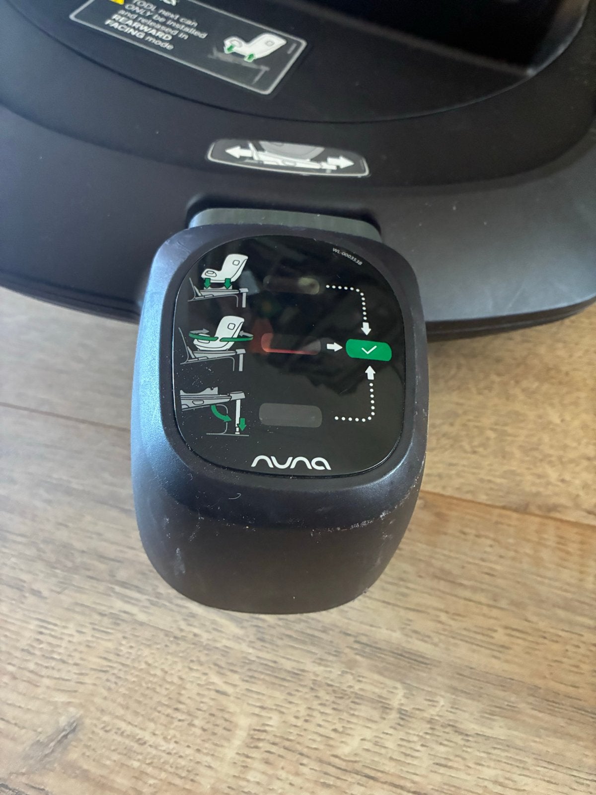 Nuna autostoel met Isofix base - zo goed als nieuw, Gebruikt, Isofix, 0 t/m 13 kg, Ophalen