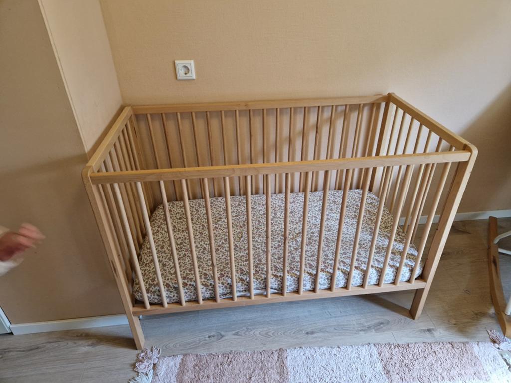 Ledikant Prenatal incl. Matras, Ophalen, Zo goed als nieuw, Ledikant