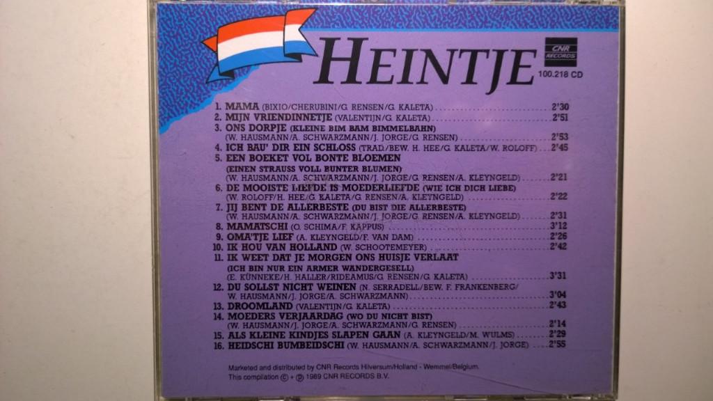Heintje - Heintje, Ophalen of Verzenden, Zo goed als nieuw, Levenslied of Smartlap