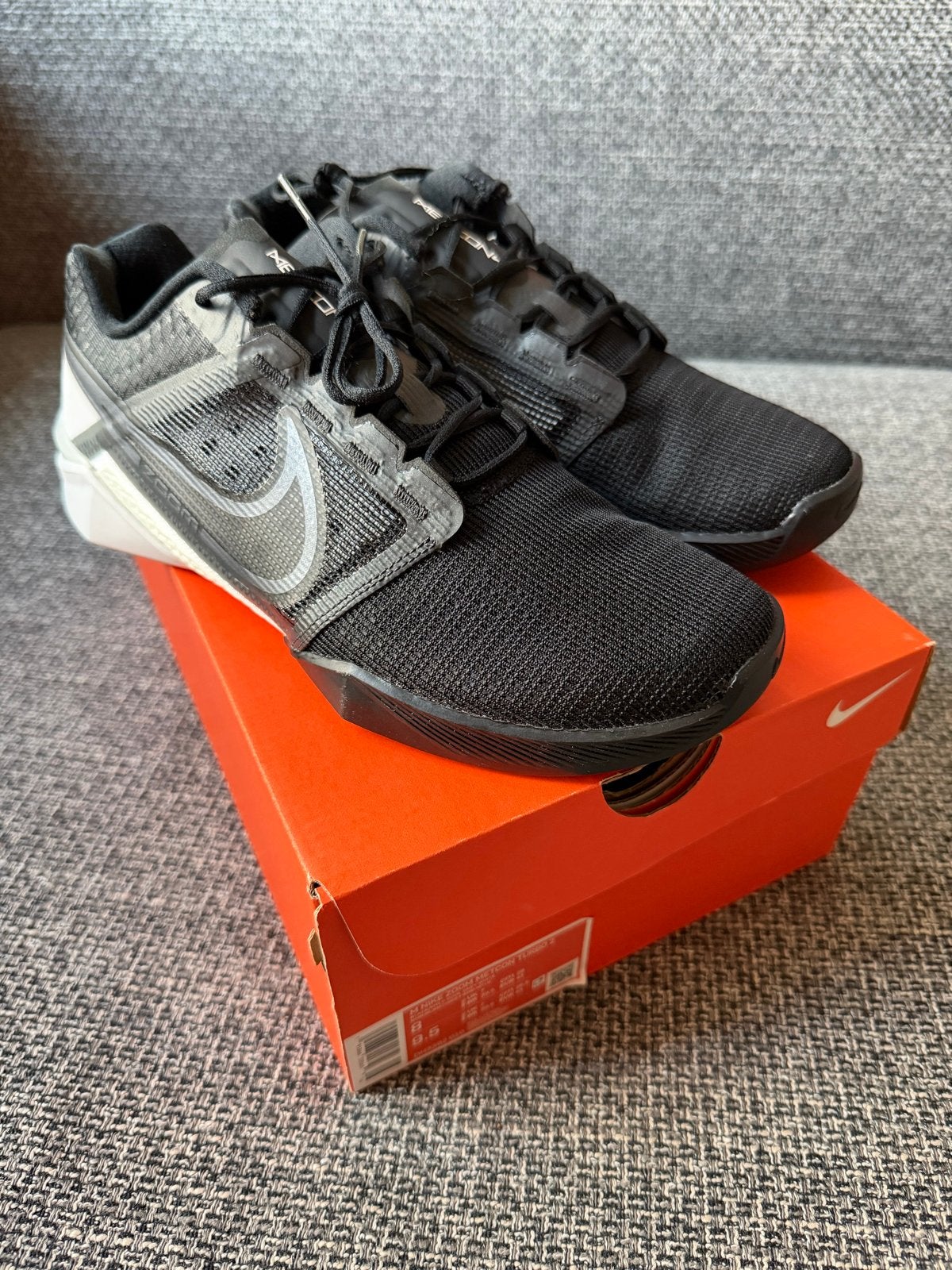 Nike M Zoom Metcon Turbo 2 - Maat 41 - Nieuw in doos, Nieuw, Ophalen of Verzenden, Sportschoenen, Zwart
