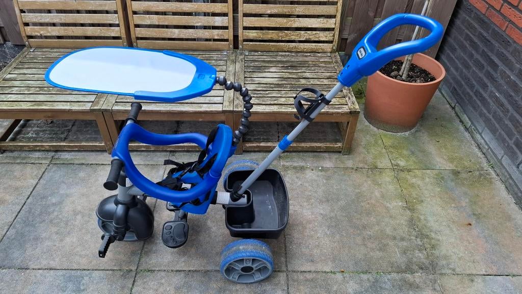 Little Bikes 4-in-1 Driewieler - Blauw (9 mnd - 3 jaar), Ophalen, Gebruikt, Little Bikes, Duwstang