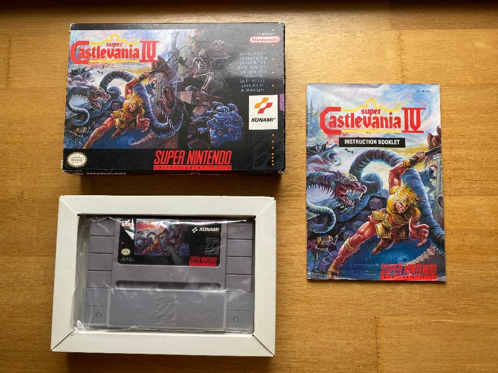 Super castlevania IV snes usa, Spelcomputers en Games, Avontuur en Actie, 1 speler, Ophalen of Verzenden, Zo goed als nieuw