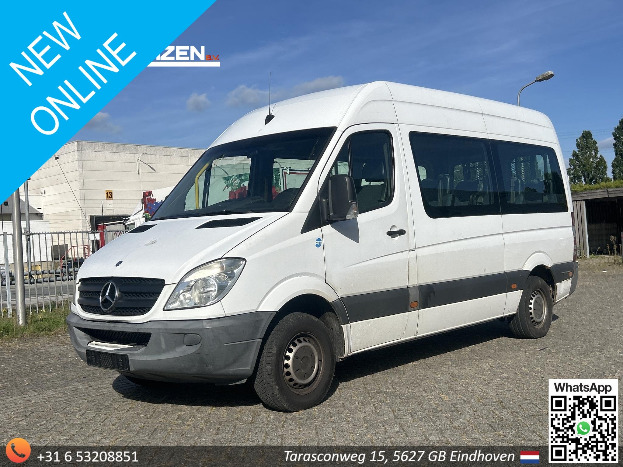 Mercedes-Benz Sprinter 311 2.2 CDI 366 | € 4.450,- NETTO!, Auto's, 2777 kg, Gebruikt, Overige modellen, 2000 kg