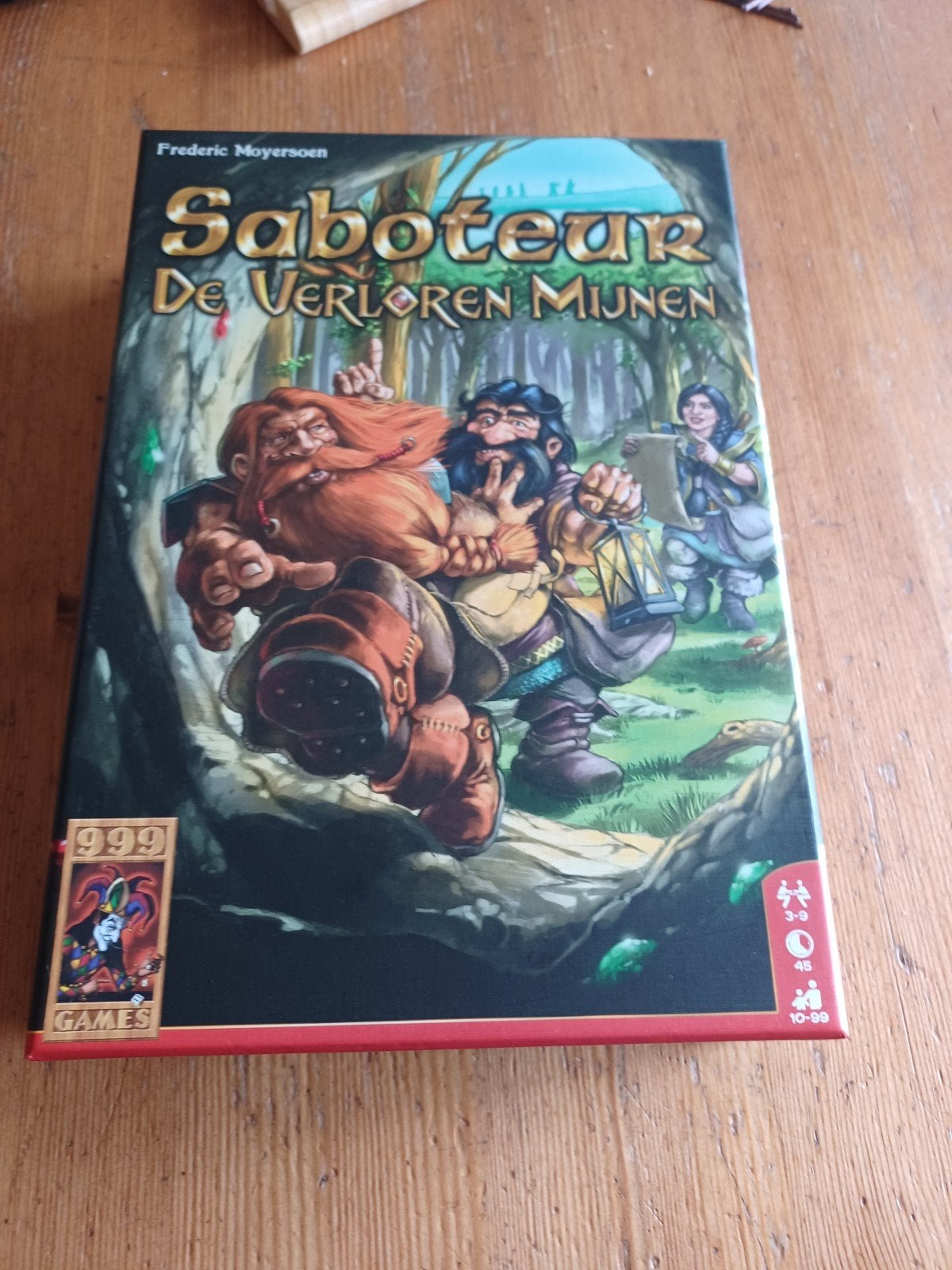 Saboteur de verloren mijnen, Vijf spelers of meer, Ophalen of Verzenden, Zo goed als nieuw, 999 Games