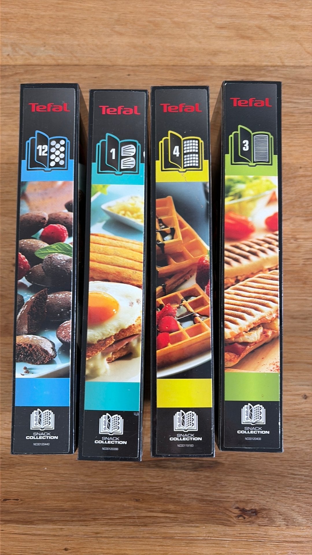 Tefal snack collection bakplaatjes, Ophalen of Verzenden, Zo goed als nieuw