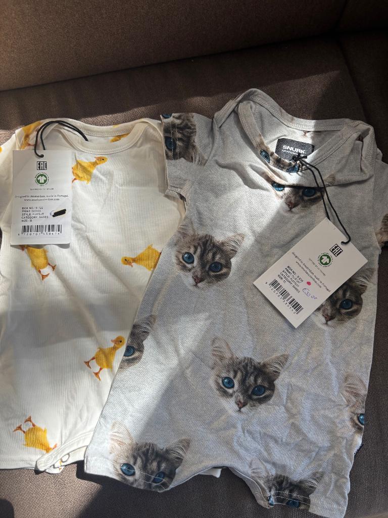 Baby playsuites, Maat 62, Jongetje of Meisje, Nieuw, Ophalen of Verzenden