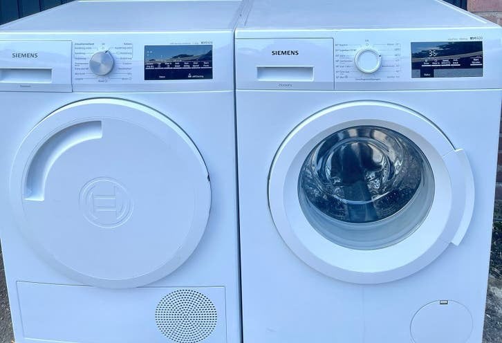 Mooie Siemens Wasmachine IQ500 Warmtepompdroger IQ500 A+++!, Witgoed en Apparatuur, 1200 tot 1600 toeren, 8 tot 10 kg, Energieklasse A of zuiniger