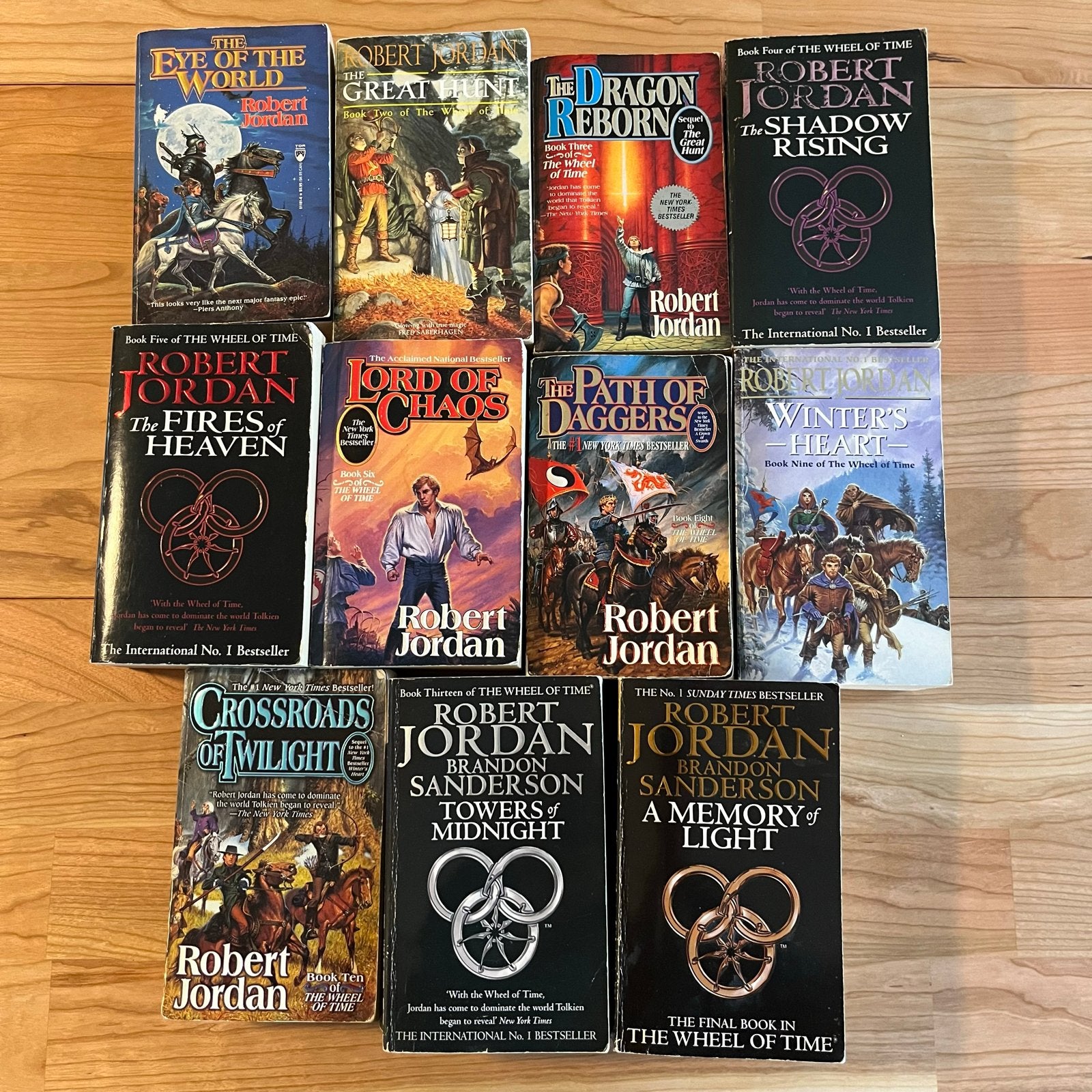 Wheel of Time - 11 boeken, Ophalen of Verzenden, Gelezen