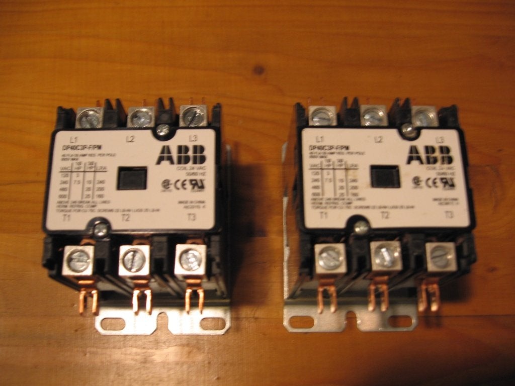 ABB magneetschakelaar DP40C3P-F/PM relais., Ophalen of Verzenden, Gebruikt