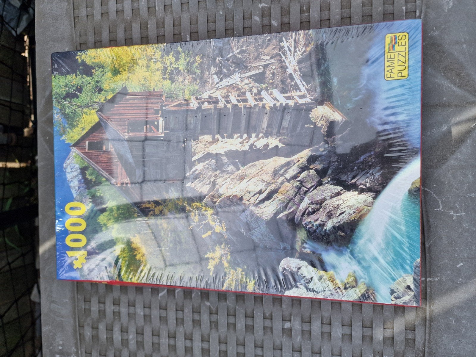 Nieuwe Fame Puzzles Legpuzzel 1000 stukjes - Waterval, Ophalen, 500 t/m 1500 stukjes, Nieuw, Legpuzzel