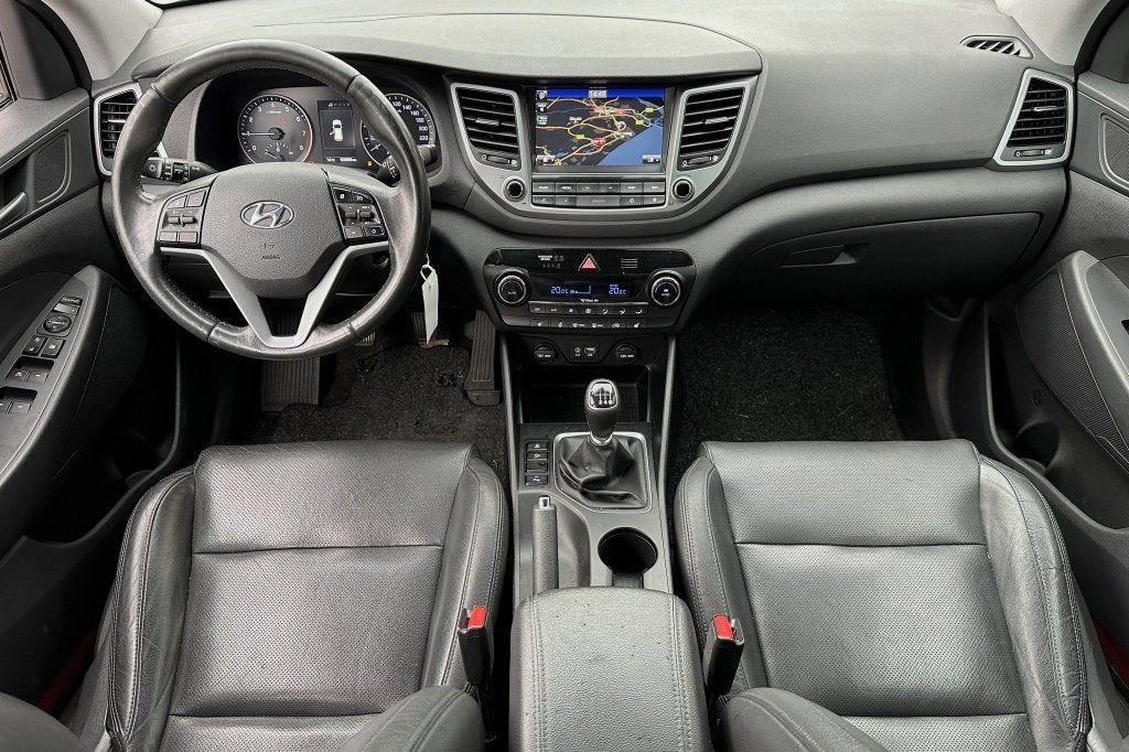 Hyundai Tucson 1.6 T-GDi Premium (bj 2017), Auto's, Keurmerk '100% Onderhouden', Gebruikt, 4 cilinders, 14 km/l