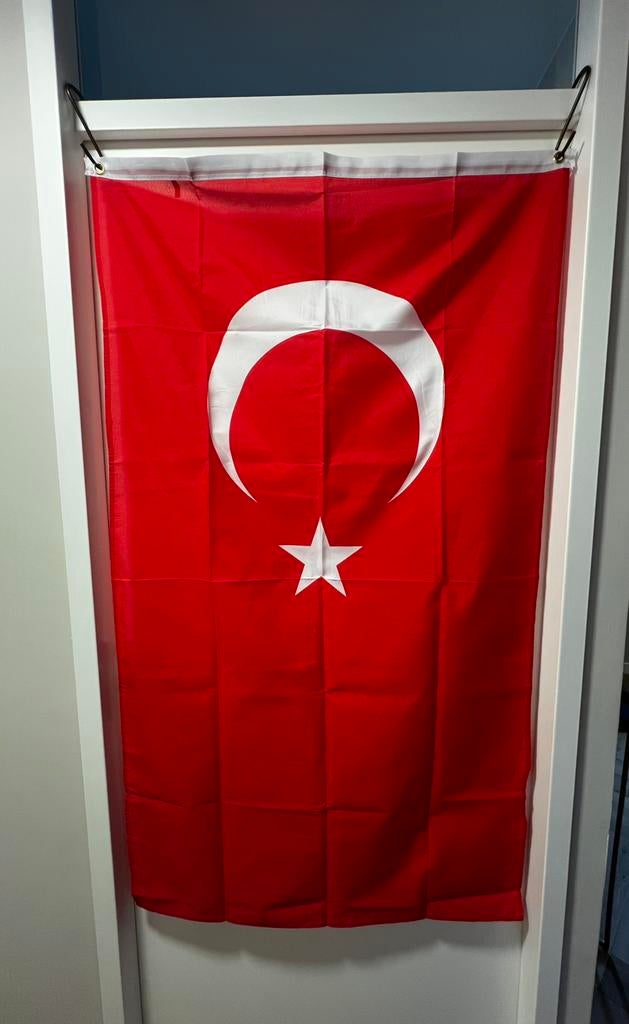 TURKSE VLAGGEN TE KOOP - PERFECT OP TIJD VOOR WK2026, Diversen, Vlaggen en Wimpels, Ophalen of Verzenden, Nieuw