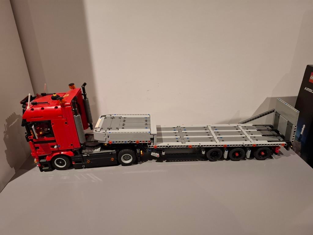 Lego technic MOC Ferrari truck, Kinderen en Baby's, Speelgoed | Duplo en Lego, Ophalen of Verzenden, Gebruikt, Complete set, Lego