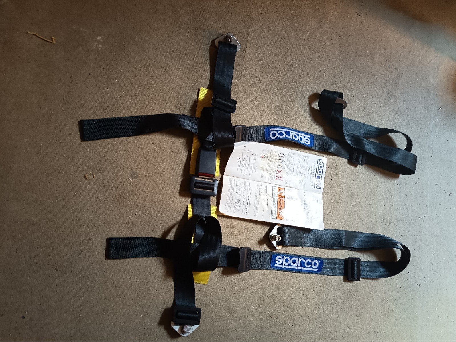 Sparco autogordels voor autocross/race - Een keer gebruikt, Ophalen, Zo goed als nieuw