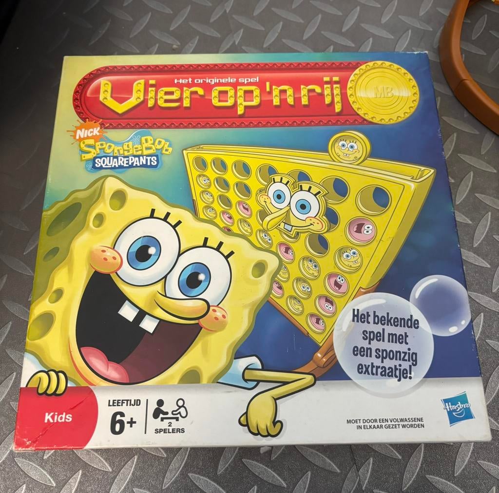 4 op een rij SpongeBob, Een of twee spelers, Ophalen, Gebruikt