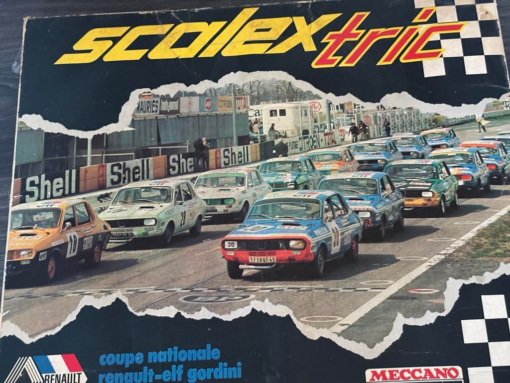 Scalextric racebaan, Kinderen en Baby's, Speelgoed | Racebanen, Gebruikt, Racebaan, Elektrisch, Overige merken, Ophalen