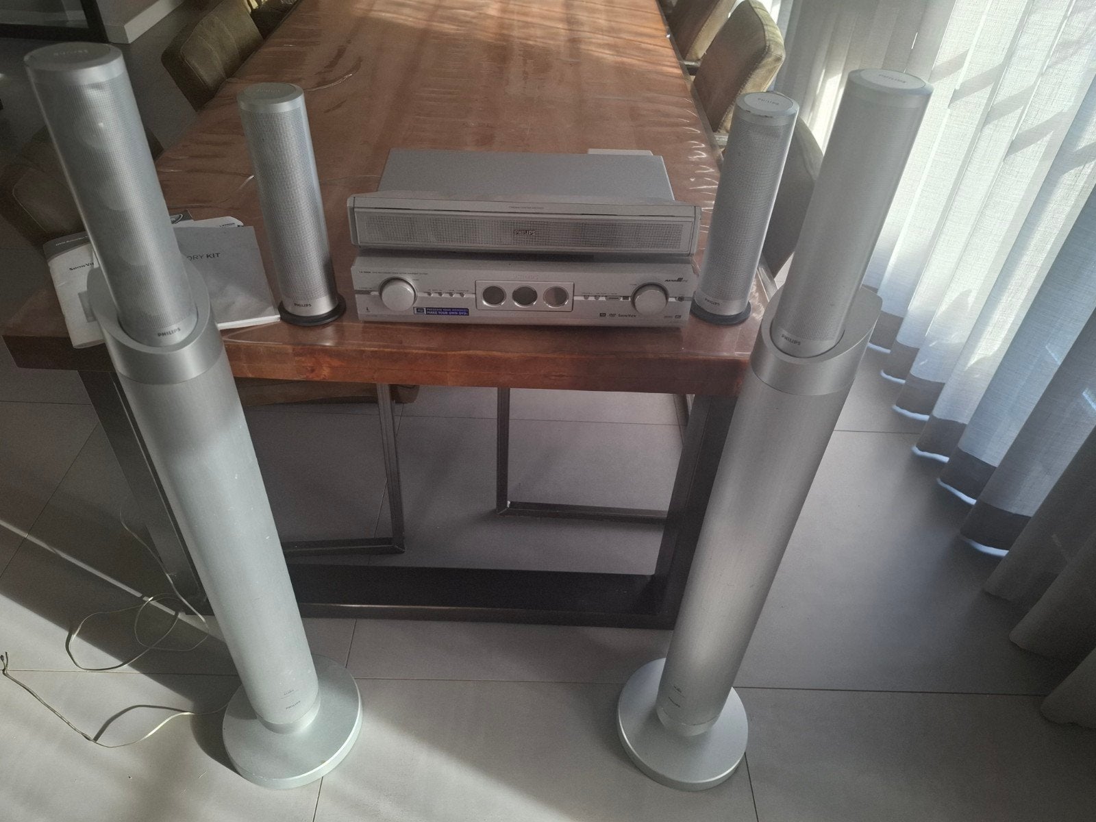 Philips Home Entertainment System LX9000R (DVD recorder), Audio, Tv en Foto, Home Cinema-sets, Ophalen, Philips, Gebruikt, 70 watt of meer