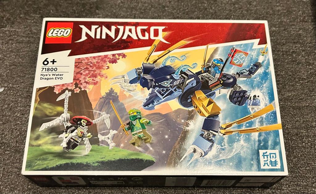 Lego 71800 Nya's water dragon EVO, Lego, Nieuw, Ophalen of Verzenden, Ongeopend/sealed