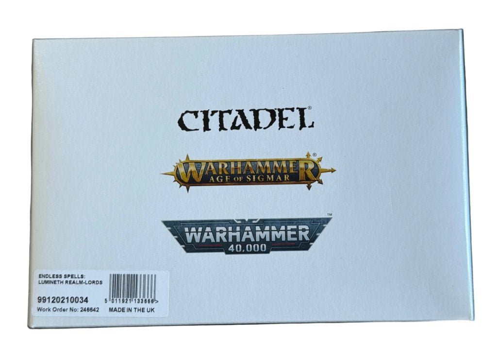 Warhammer Age of Sigmar Lumineth Realm Lords Endless Spells, Hobby en Vrije tijd, ., Warhammer, Ophalen of Verzenden, Zo goed als nieuw