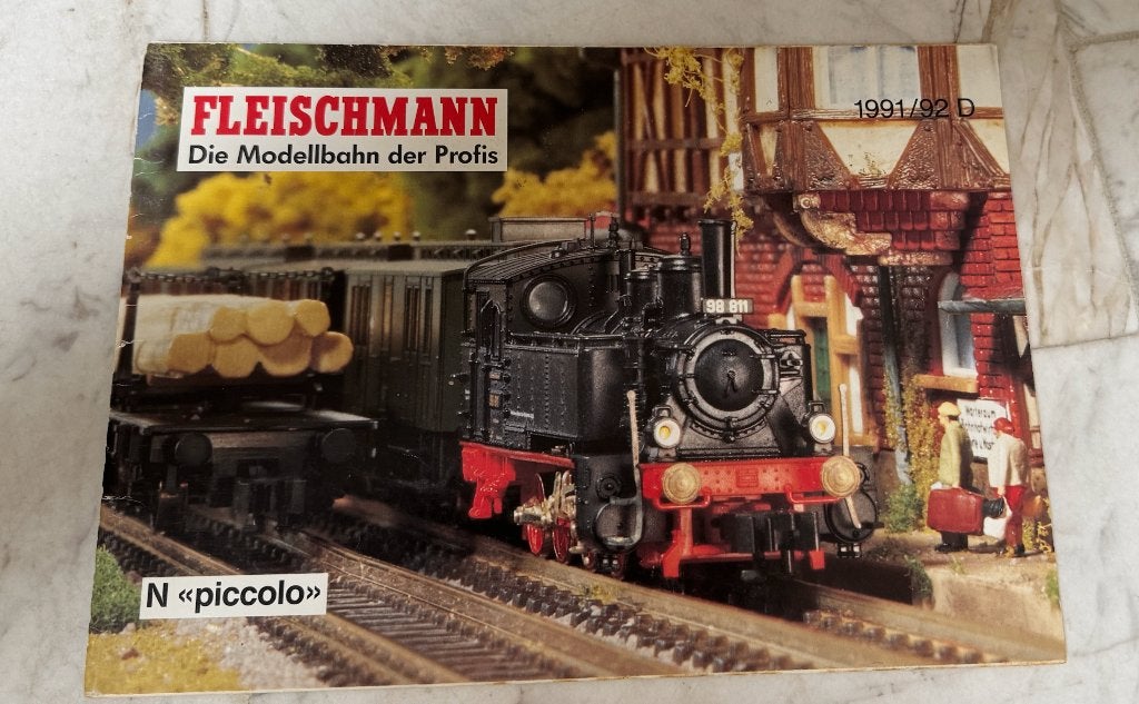 fleischmann catalogus N | piccolo | (21 stuks), Ophalen of Verzenden, Gelijkstroom, Boek, Tijdschrift of Catalogus, Fleischmann