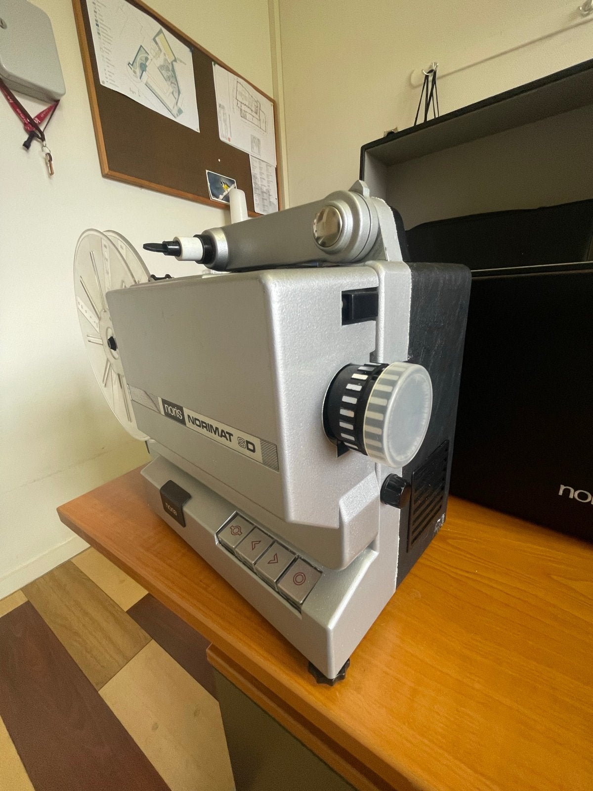 Noris Norimat SD filmprojector met koffer, Ophalen of Verzenden, Projector