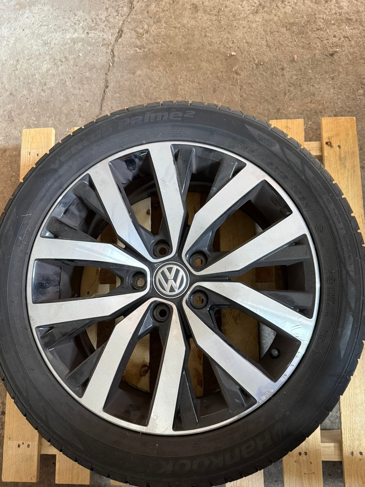 4 Originele VW Transporter T5 T6 T6.1 18-inch Toluca velgen, Ophalen, 18 inch, Velg(en), 235 mm