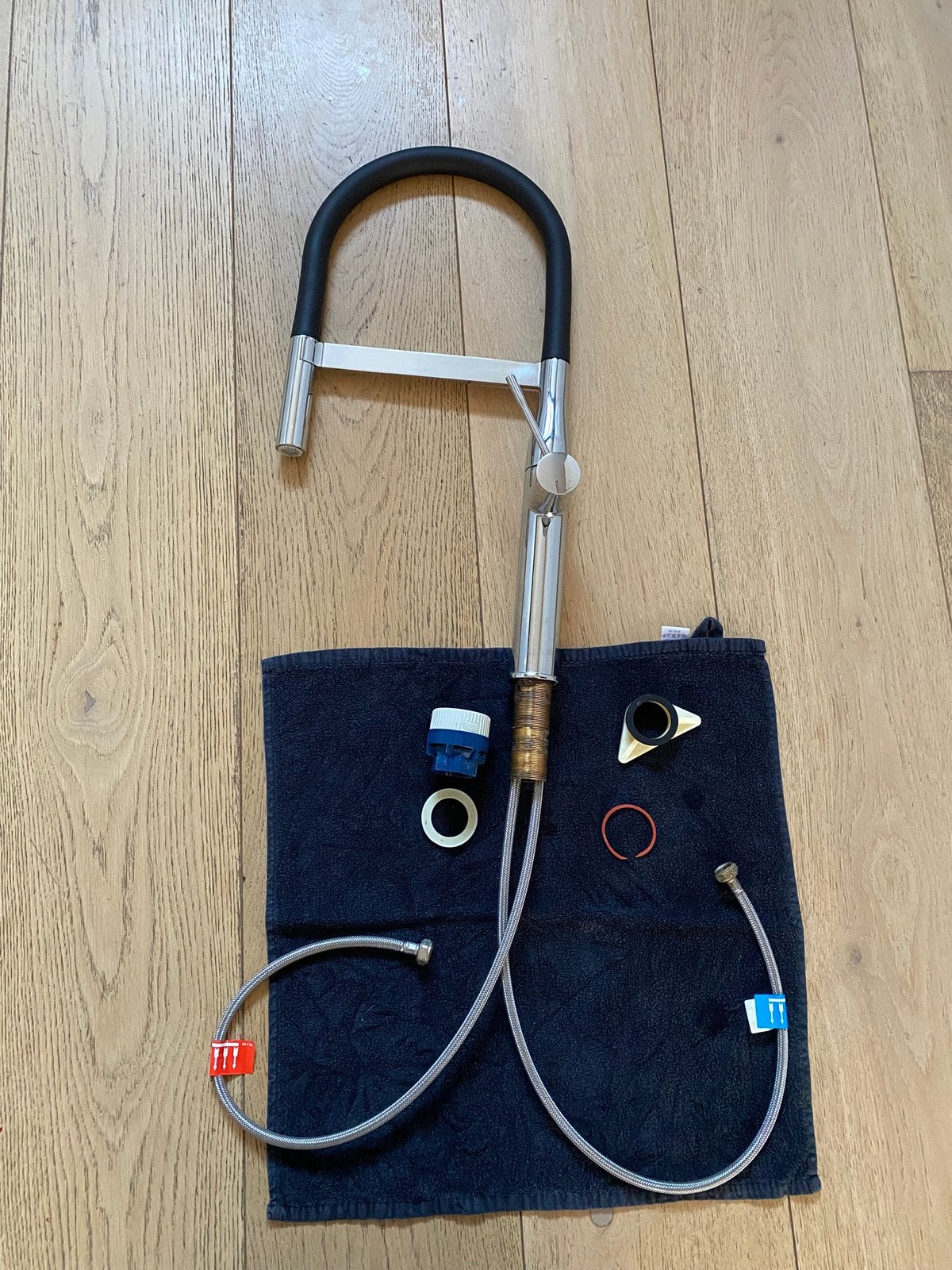 Grohe Essence New Keukenkraan - hoog - uittrekbare uitloop, Ophalen of Verzenden, Gebruikt, Kraan