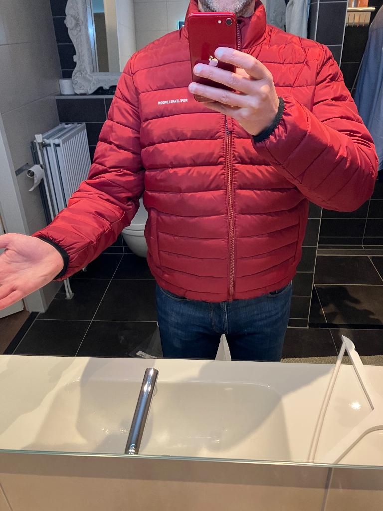 Pepe Jeans M jas rood - NIEUW, Maat 48/50 (M), Nieuw, Ophalen of Verzenden, Pepe Jeans