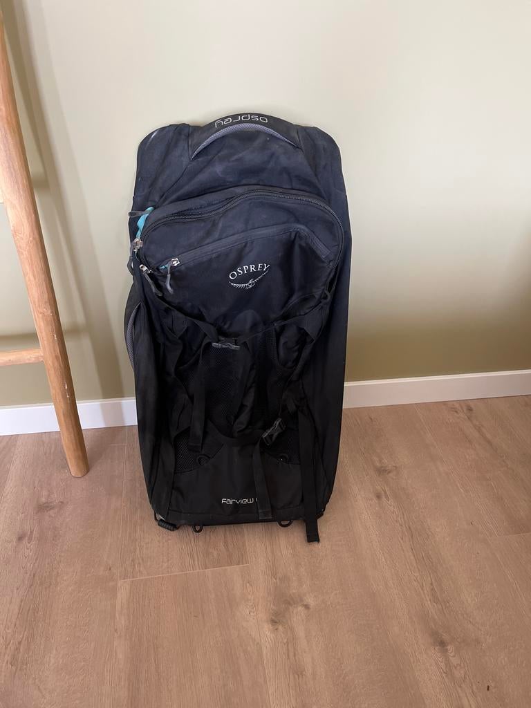 Osprey Fairview 6 Backpack/Koffer Zwart, Ophalen, 40 tot 60 cm, 30 cm of meer, Zwart