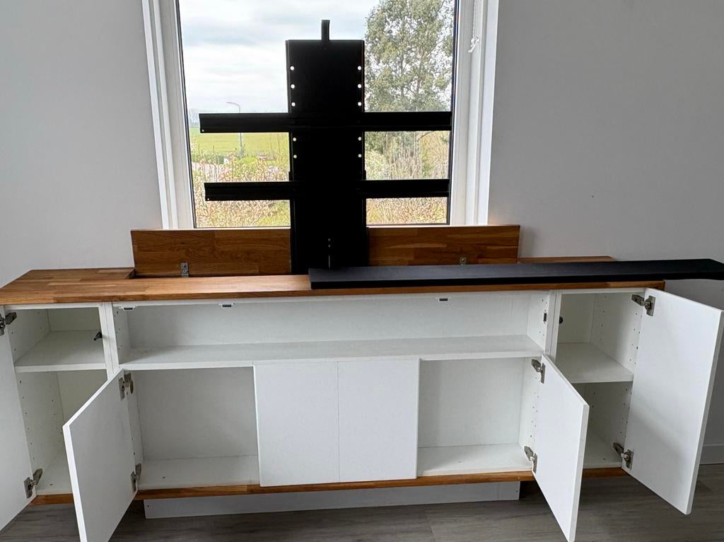 Elektrische TV-lift Venset TS1000C 43-75 inch met afstandsbe, Ophalen, Zo goed als nieuw