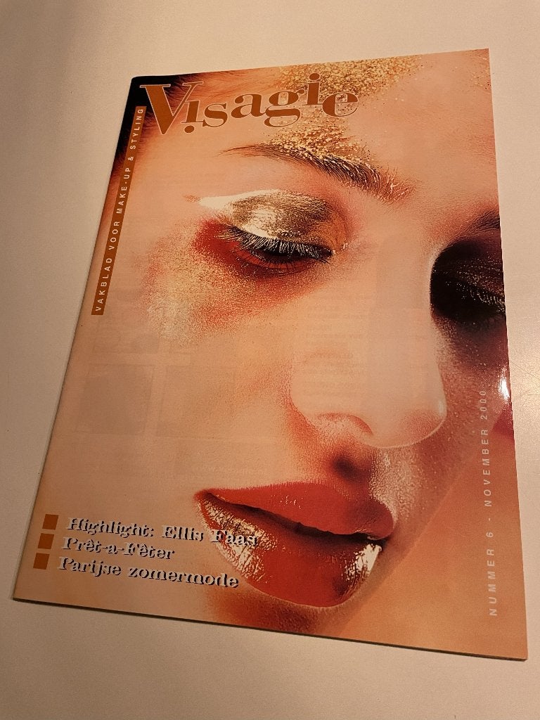 Visagie magazine – November 2000 – Glans, glamour & beauty, Ophalen, Zo goed als nieuw, Gehele gezicht, Toebehoren