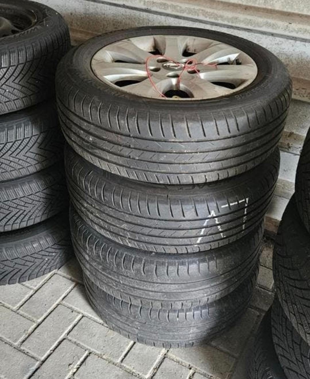 Zomerset autobanden 205/55 R16 – DEELS zo goed als nieuw, Ophalen, Zo goed als nieuw