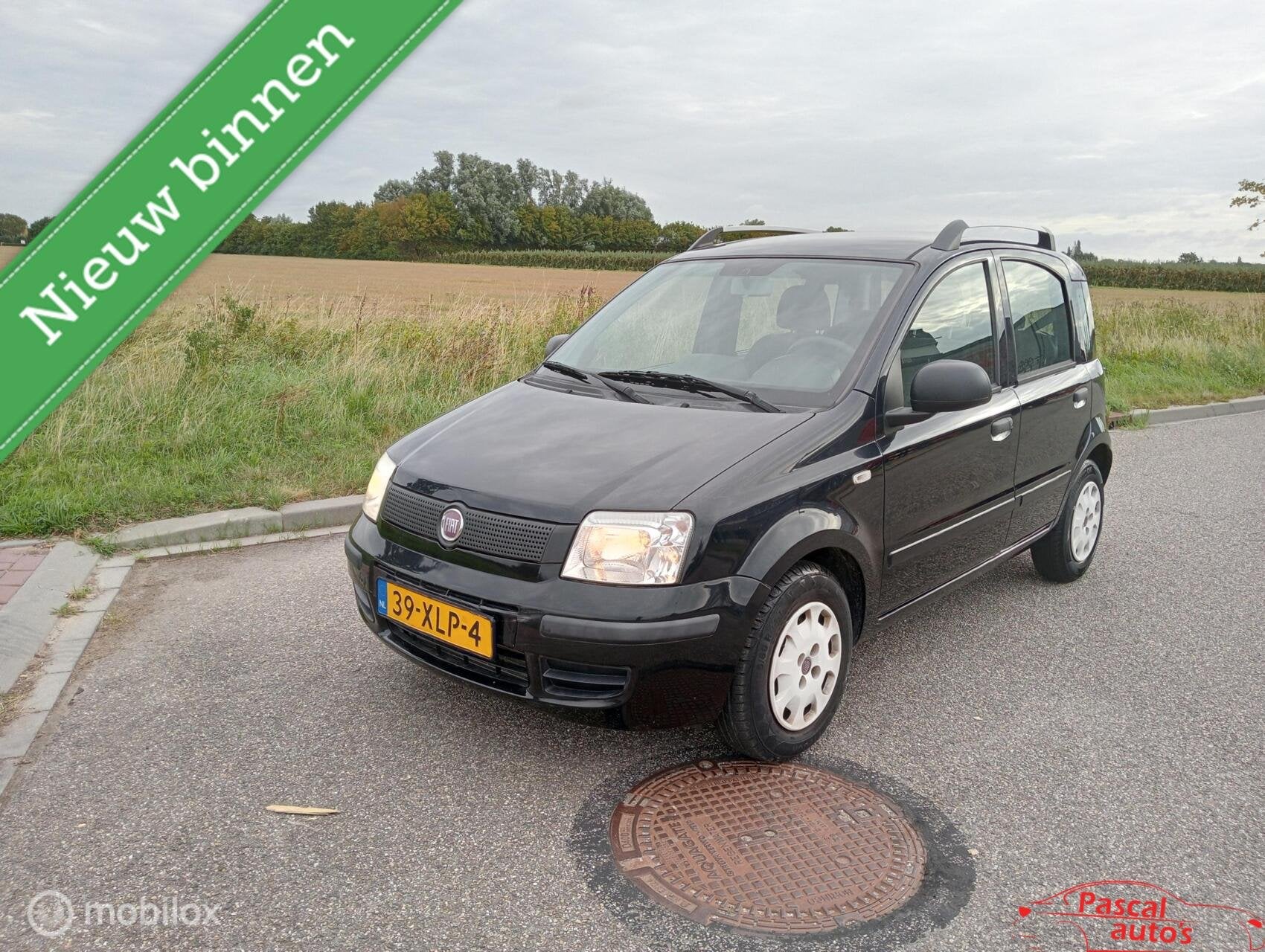 Fiat Panda 1.2 Classic nap apk airco hoge instap, Auto's, Euro 5, Stof, Gebruikt, 1242 cc