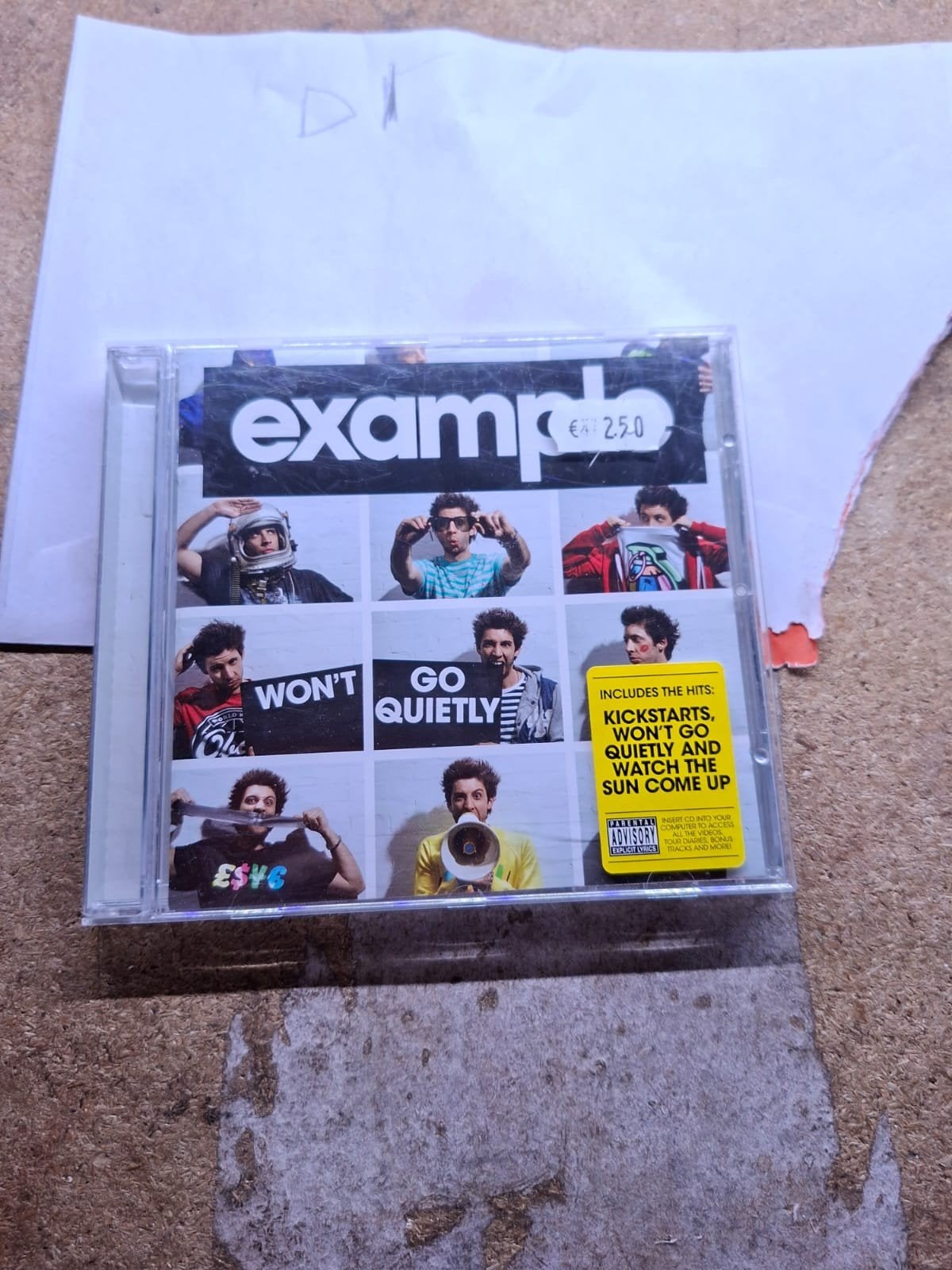 Example - Won't Go Quietly CD (Pop/Elektronisch), Gebruikt, Met bonustracks, Pop, Ophalen of Verzenden