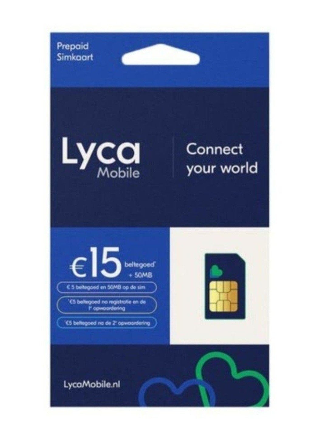 LYCA PREPAID SIMKAART NUMMERS 50 STUKS, Ophalen of Verzenden, Nieuw, KPN, Simkaart