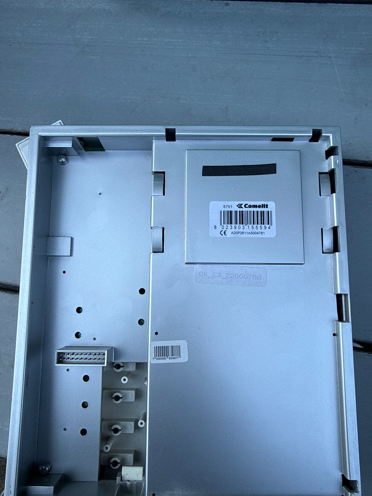 Comelit 5714 Deurintercom met 6 knoppen, Ophalen of Verzenden, Gebruikt
