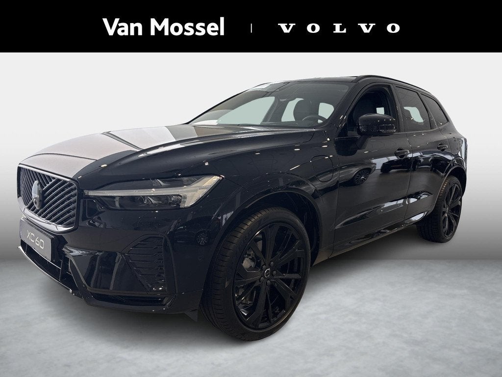 Volvo XC60 XC60 T6 Black Edition Ultra AWD Plug-in Hybrid, Auto's, Volvo, Automaat, 4 cilinders, 180 min, Zwart