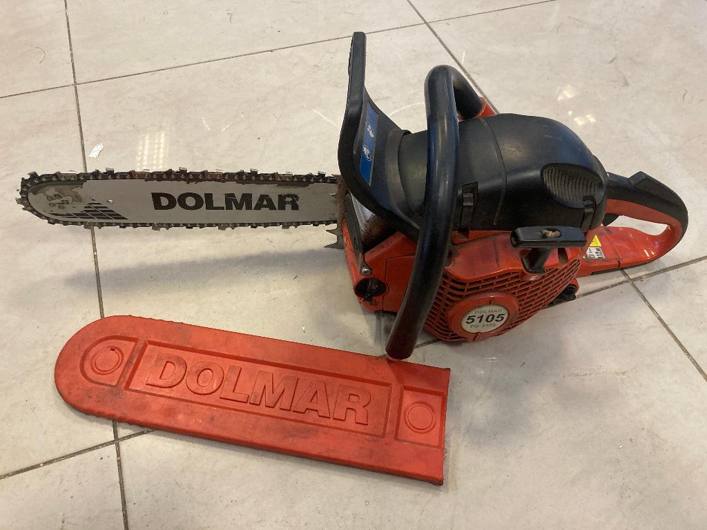 Kettingzaag Dolmar PS-5105, Tuin en Terras, Hand-tuingereedschap, Ophalen, Gebruikt, Overige soorten, Dolmar