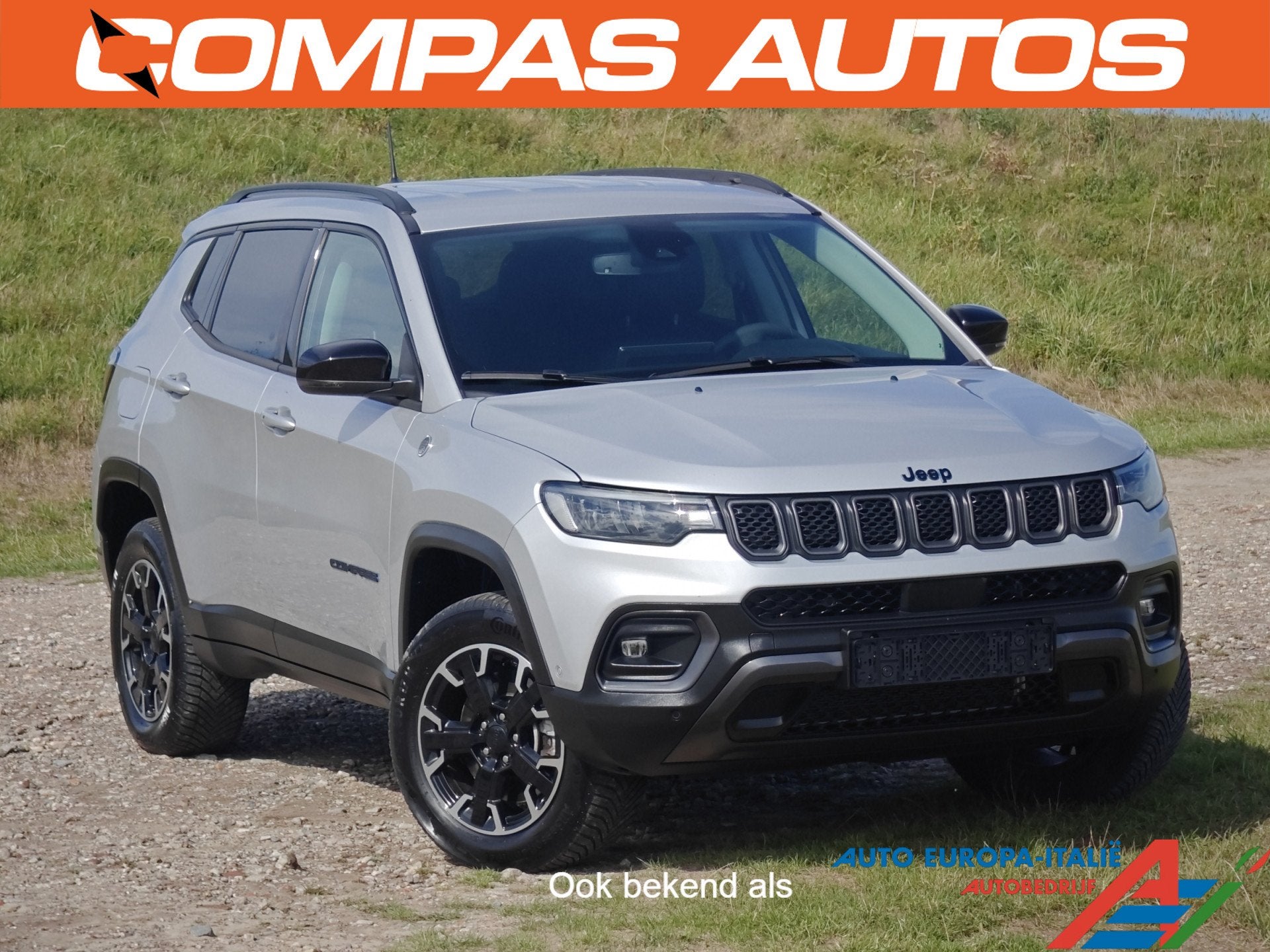 Jeep Compass 4xe 240 Plug-in Hybrid Electric Trailhawk, Automaat, 12 maanden, Gebruikt, 4 cilinders