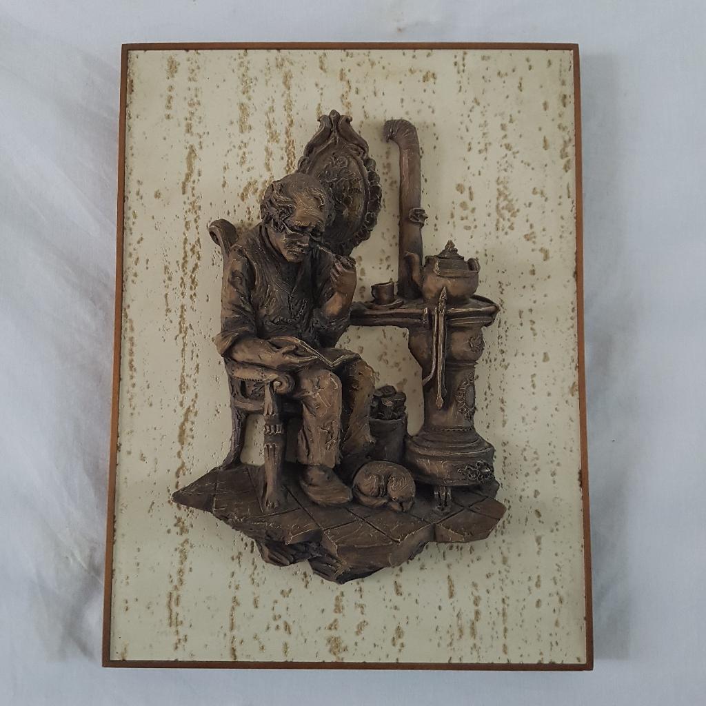 Vintage wandversiering Gemaakt in 3D, Ophalen of Verzenden, Europa, Reisgids of -boek, Overige merken