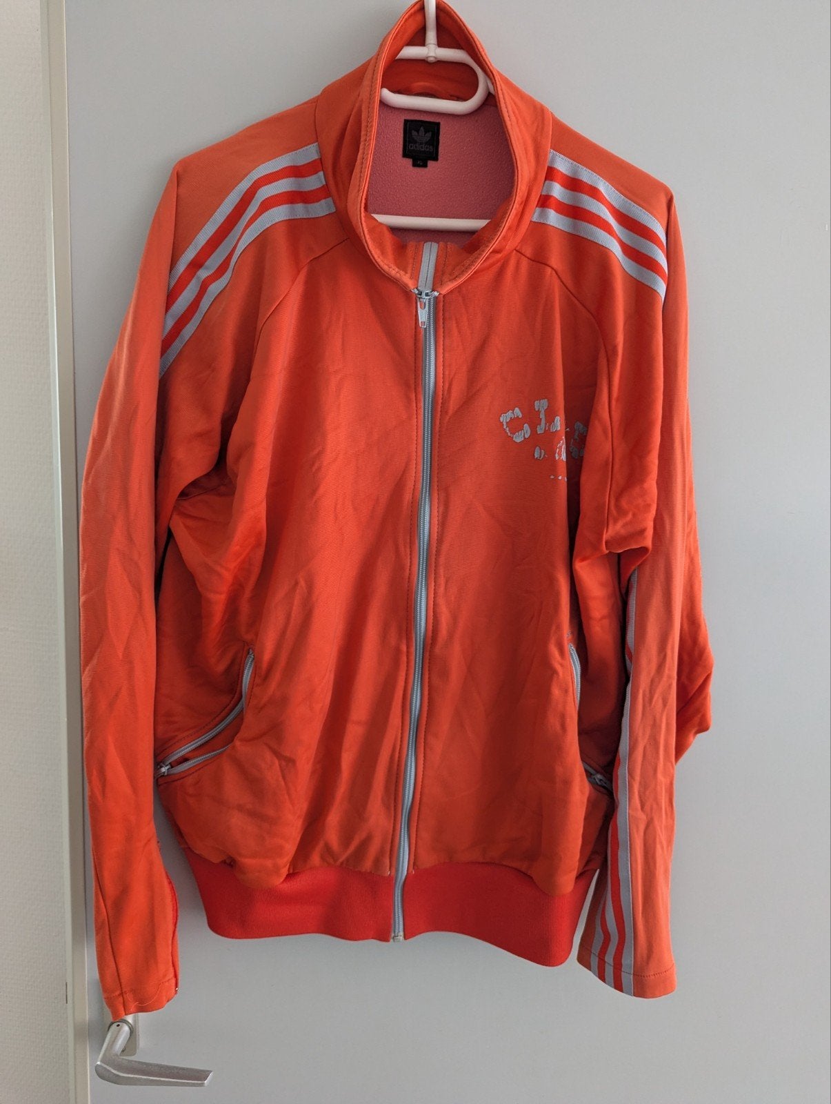 Trainings jas Adidas, Maat 56/58 (XL), Ophalen of Verzenden, Voetbal, Gedragen