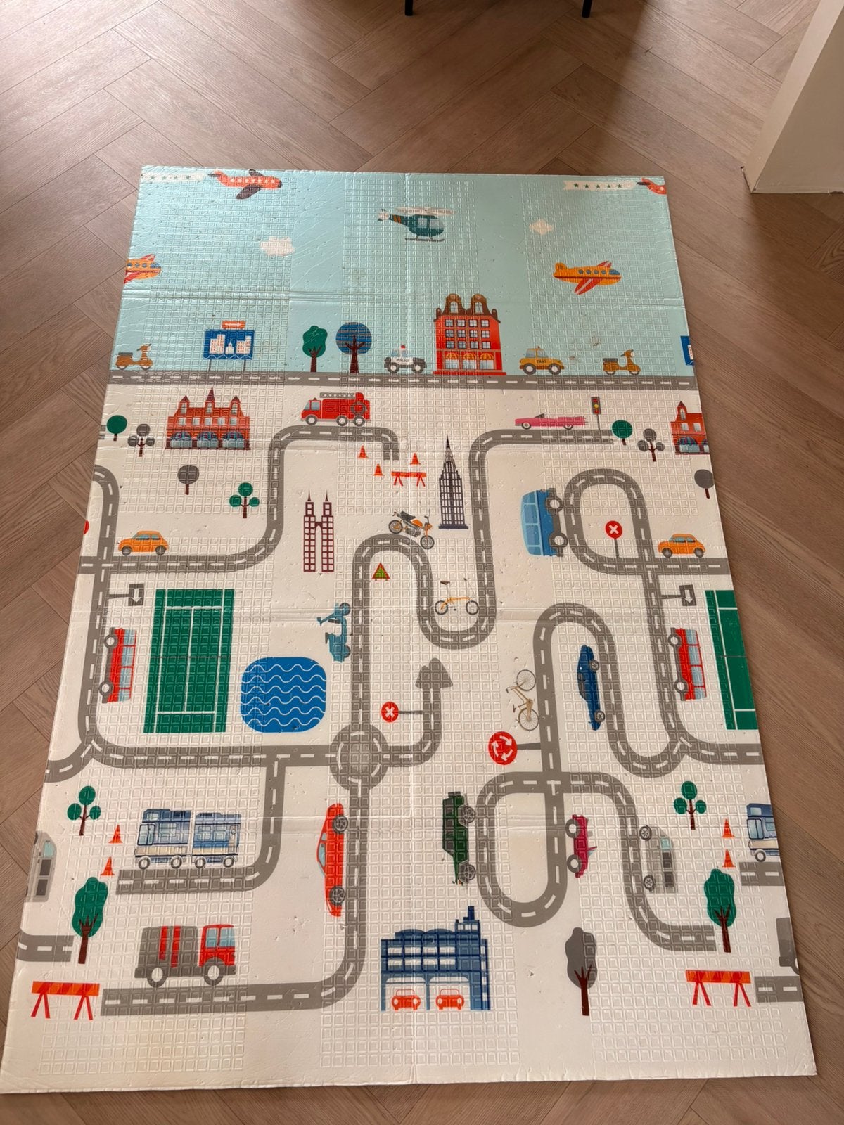 Laavir Opvouwbare foam speelmat 180x120cm, Ophalen of Verzenden, Gebruikt