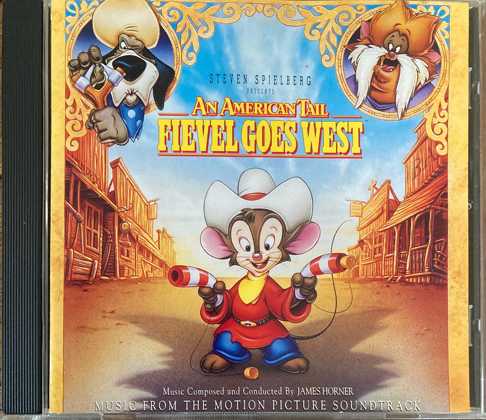 HORNER| An American Tail -Fievel Goes West, Ophalen of Verzenden, Zo goed als nieuw