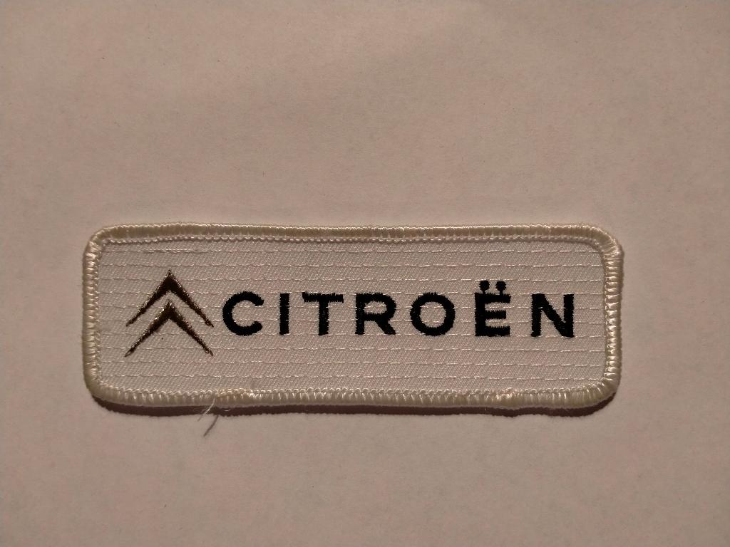 Citroën auto automerk vintage kleding patch embleem RARE, Ophalen of Verzenden, Nieuw, Auto's