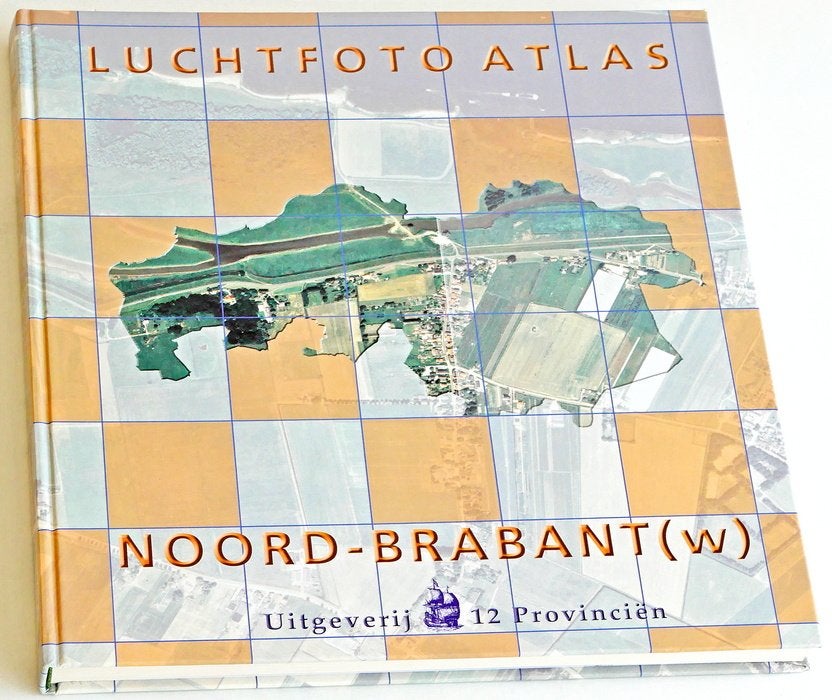 Luchtfoto-Atlas Noord-Brabant (West)., Ophalen of Verzenden, Zo goed als nieuw, Nederland, 2000 tot heden